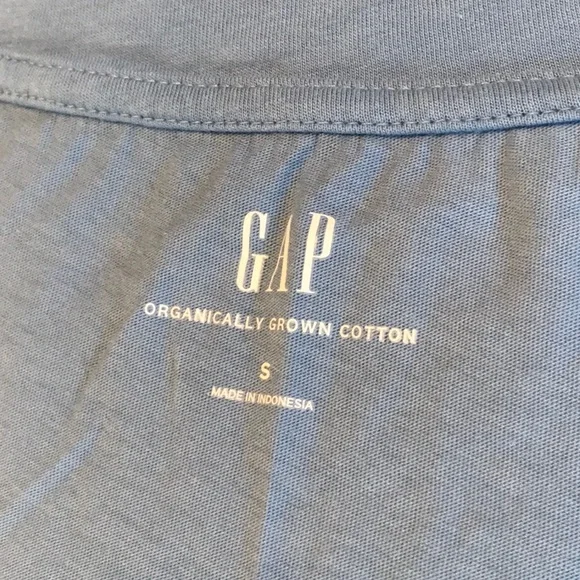 GAP Organic V-Neck Cotton T-Shirt - Picture 9 of 10